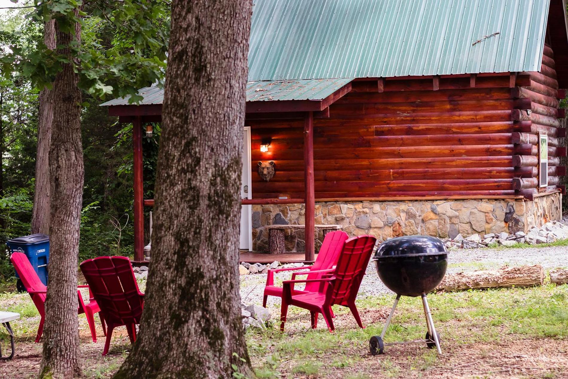 Kozy Haven Log Cabin Rentals Columbia Esterno foto