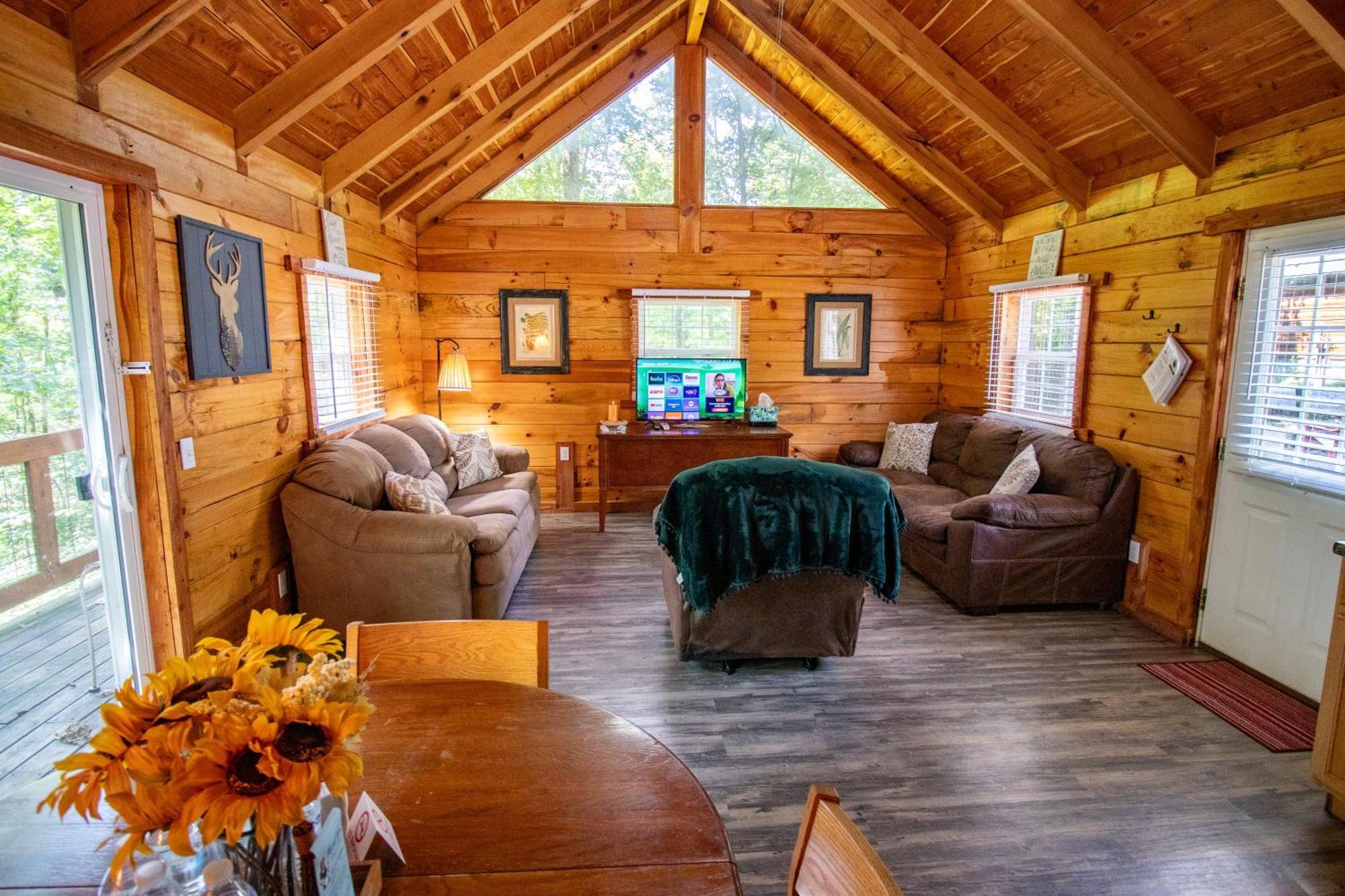 Kozy Haven Log Cabin Rentals Columbia Esterno foto