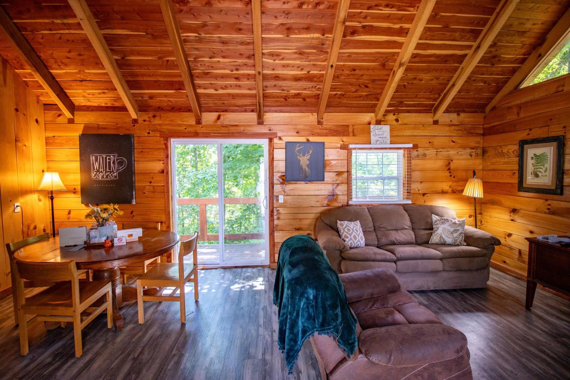 Kozy Haven Log Cabin Rentals Columbia Esterno foto